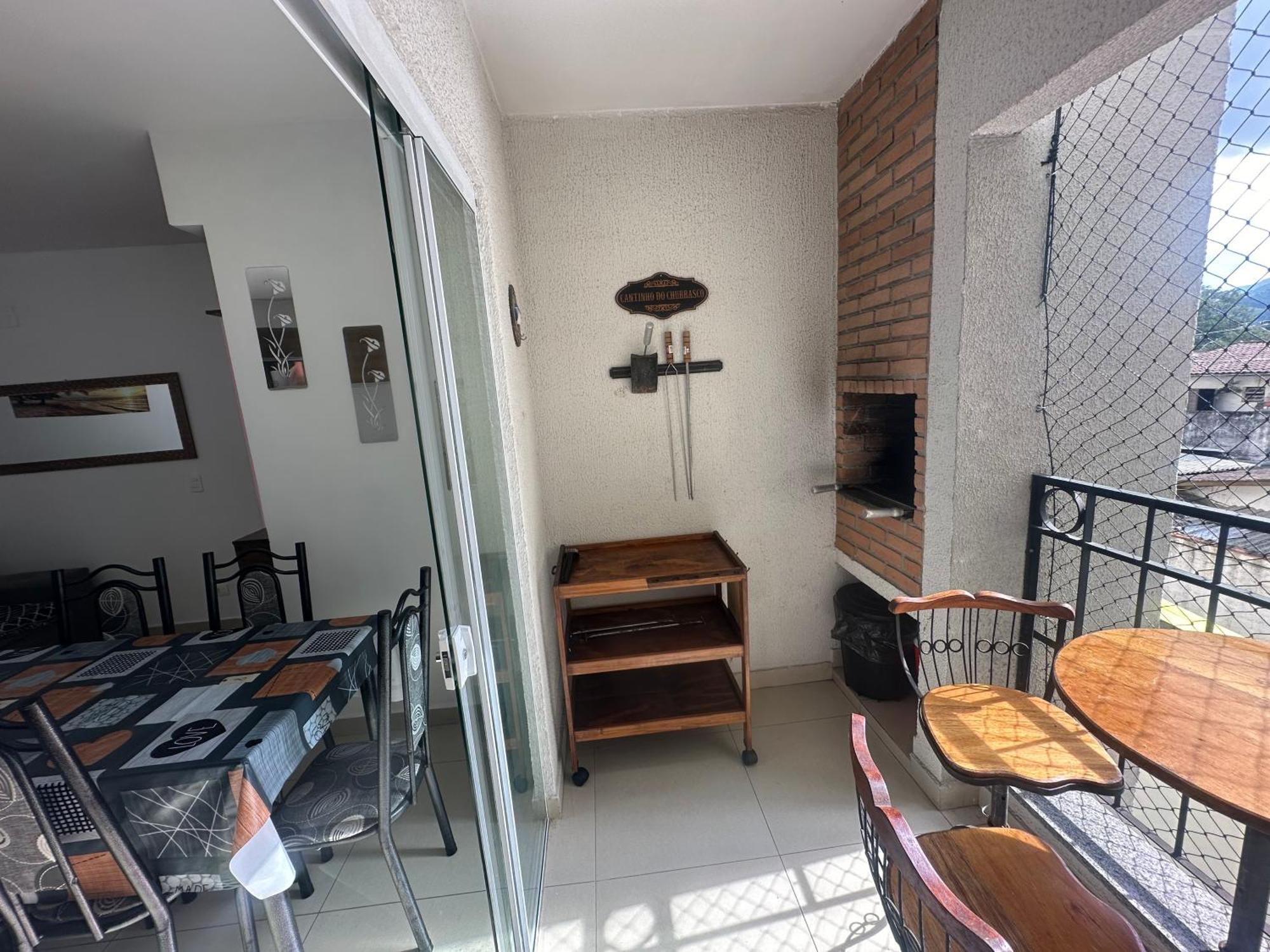 Apartamento Lindo Ap Novo Centro Churrasqueira Gourmet Lava E Seca Edifício Jathy Ubatuba